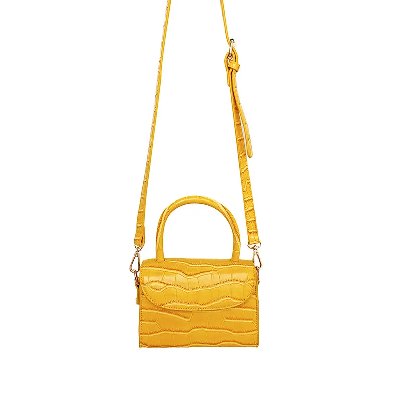 Мини-сумка с крокодиловым узором для женщин новинка 2019 летняя мода милая