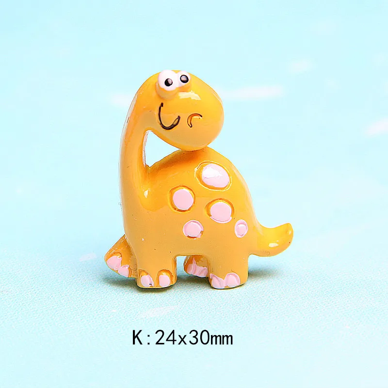 K 10 шт. мультфильм Flatback Смола Кабошон Kawaii кошка собака животные кабошон с плоской задней поверхностью Детские бантики для волос центр DIY Украшение корпуса телефона - Цвет: K