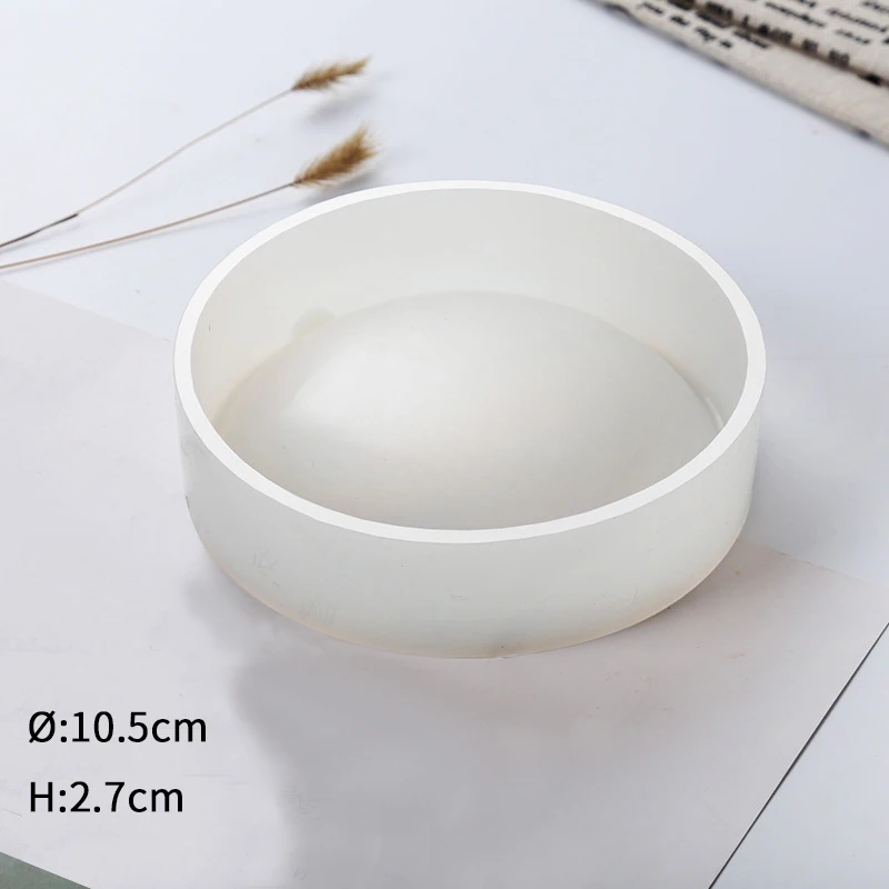 Прозрачная силиконовая круглая квадратная форма пепельницы Diy из эпоксидной