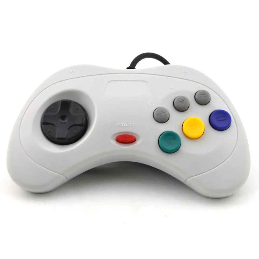 Проводной игровой USB контроллер геймпад джойстик (только для Sega Saturn Style) ПК|gamepad