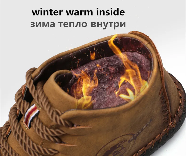Mynde/мужские ботинки; коллекция года; теплые зимние ботинки на меху; мужские зимние ботинки; Рабочая обувь; Мужская обувь; модные резиновые ботильоны; размеры 38-48