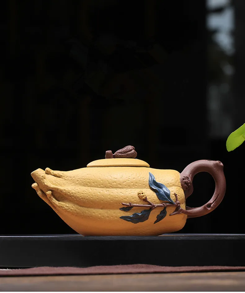 Китайский чайный набор Gongfu Чайный набор фарфоровые чайники исинский чайник Цзы-Ша 230 мл Новое поступление высокое качество с подарочной коробкой безопасная упаковка