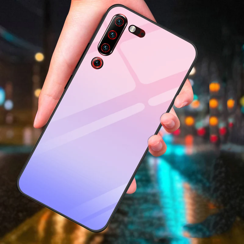 Чехол для Lenovo Z6 Pro 6 4 дюйма силиконовая рамка из тпу wolf girl стеклянная жесткая