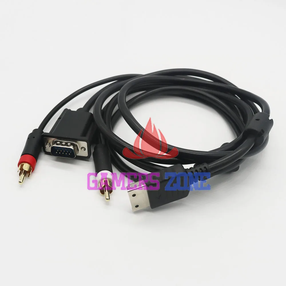 Кабель высокого разрешения VGA Звуковой адаптер RCA HD PAL NTSC для консоли Sega Dreamcast
