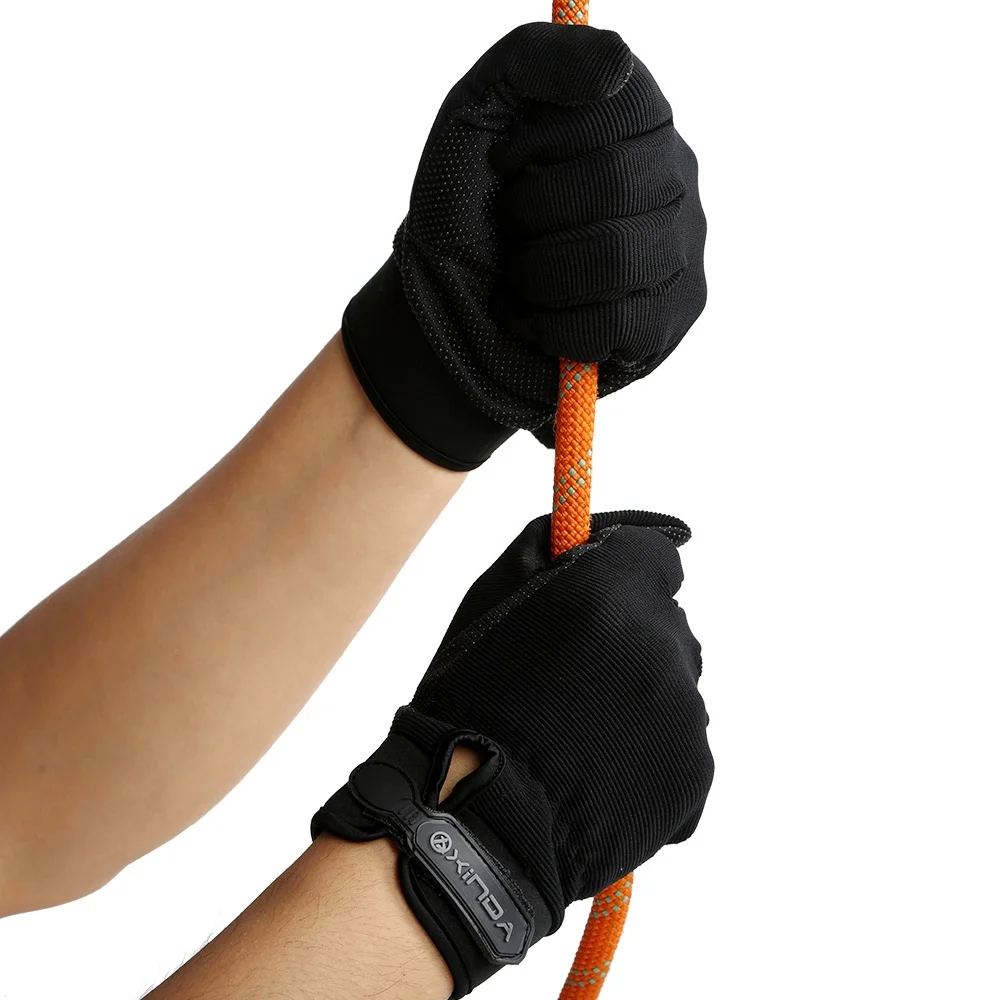

XINDA Outdoor Tactical Climbing Gloves Men's Full Gloves For Hiking Cycling Training Army Military Climbing Men Glove