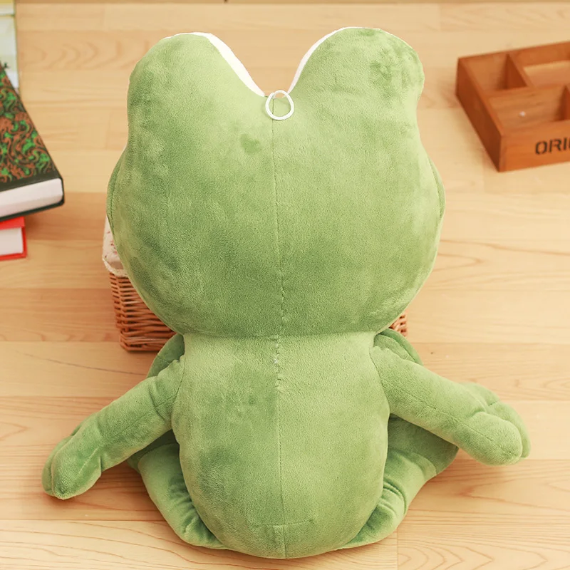 Dorimytrader 70cm Pop Big Cute Мягкая мультяшная лягушка Плюшевая кукла 28 '' Гигантская