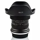 Ультраширокоугольный макрообъектив Lightdow 15 мм F4 F4.0-F32 1:1 для цифровых зеркальных камер Canon, Nikon
