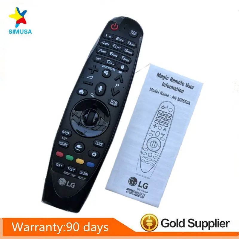 

Original AN-MR650A Magic Motion Remote Control with Browser Wheel for LG 3D smart TV