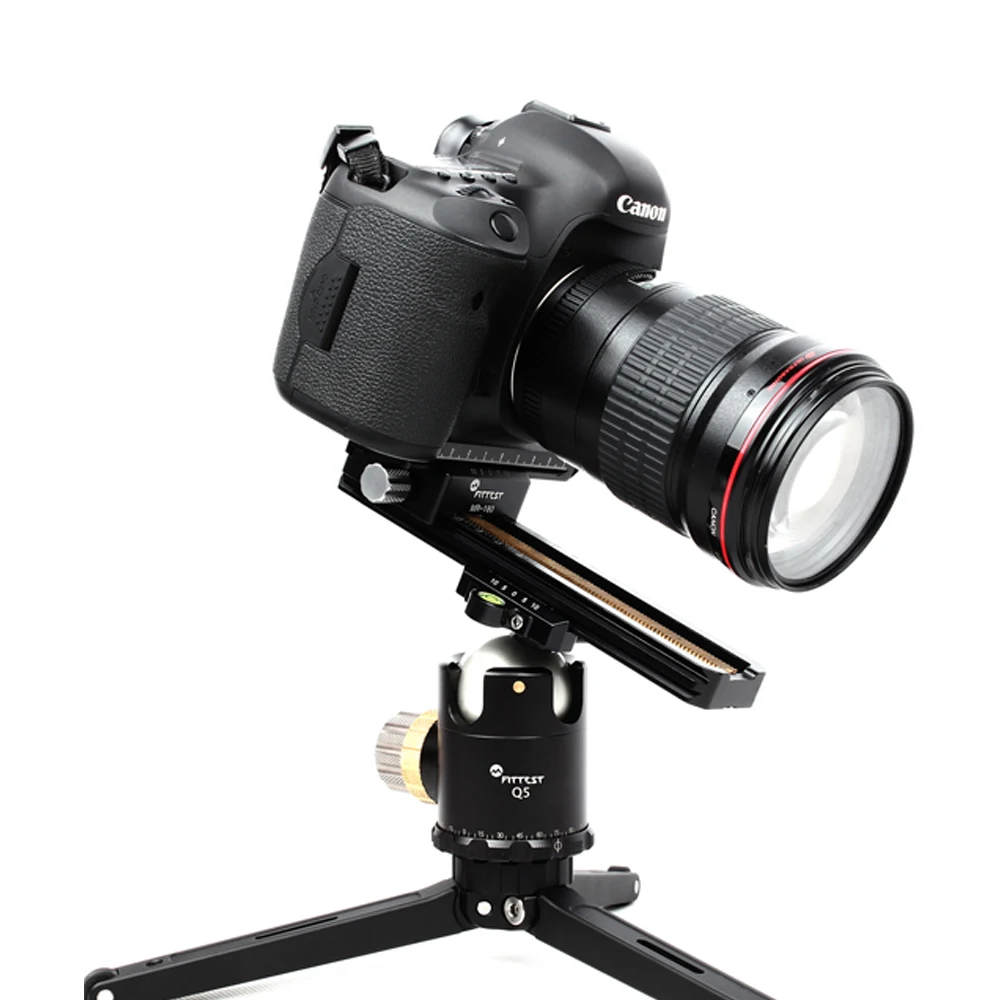 

170mm Macro Focusing Rail Slider Close-up Shooting Head With Arca-Swiss Fit Clamp Quick Release Plate for Tripod Ballhead