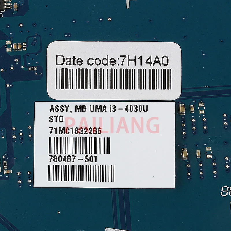 Материнская плата для ноутбука hp Pavilion 15-R 250 G3 I3 cpu PC материнская плата 780487-001 780487-501 ZS050 LA-A992P full tesed DDR3