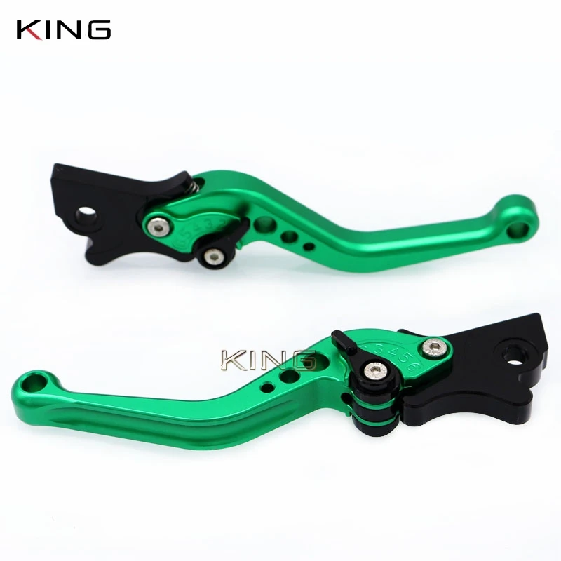Зеленый Для GILERA Runner 200 2008-125 Runner 1997 2002-2003 аксессуары для мотоциклов Короткие тормозные рычаги сцепления - Цвет: Зеленый