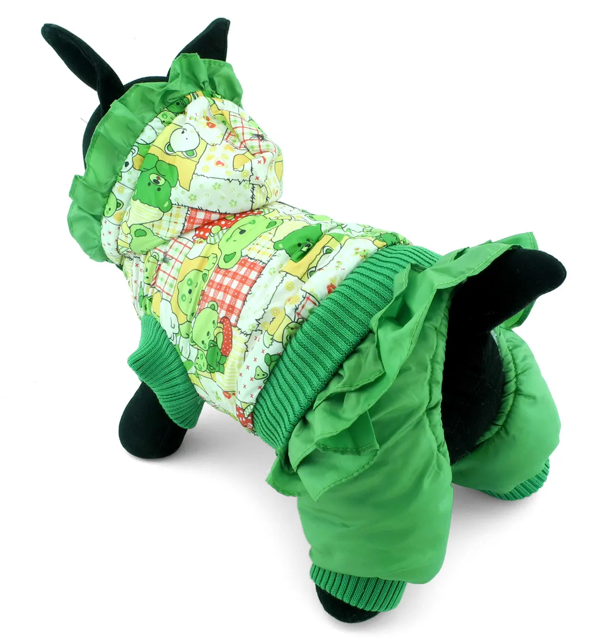 2017 Одежда для питомцев маленьких собак кошек зимнее флисовое пальто с капюшоном