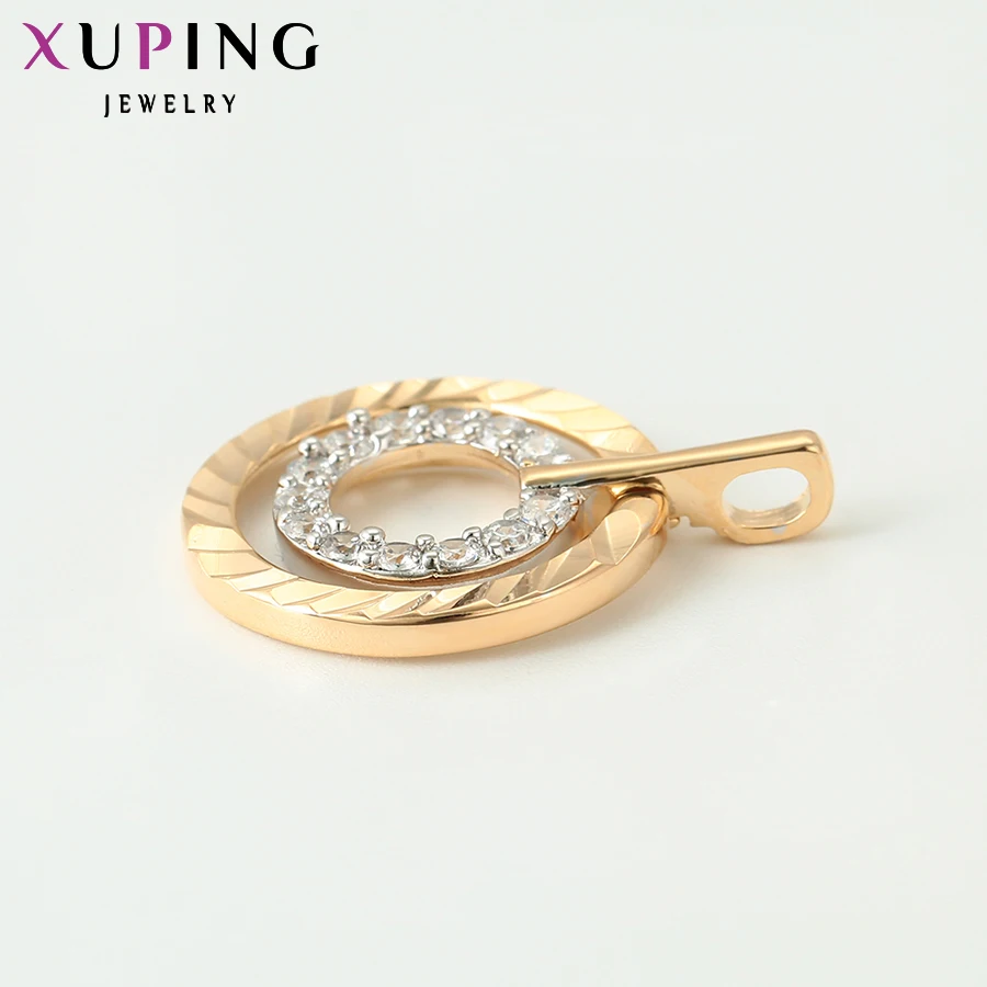 Xuping модная подвеска, классическое позолоченное ожерелье, Подвеска для женщин, популярный дизайн, ювелирное изделие, подарок S104, 2-34128