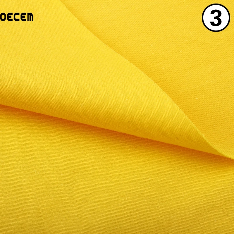 Yellow Color Quilting Cotton Fabric Sewing Stoffa DIY Patchwork For Dress Bags Curtain Tablecloth Textile 160X50CM | Дом и сад