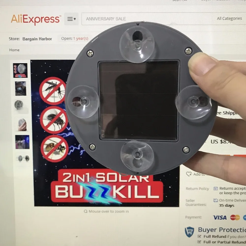 UV светильник летающих насекомых ошибках Москитная лампа домашняя кухня Новые