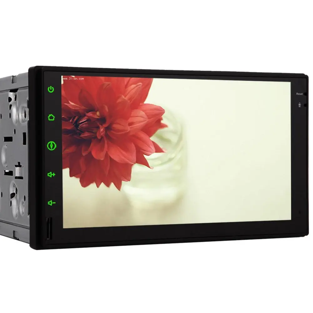 2 Din автомобильный стерео головное устройство 7 дюймов чистый android 4 нет DVD плеер GPS