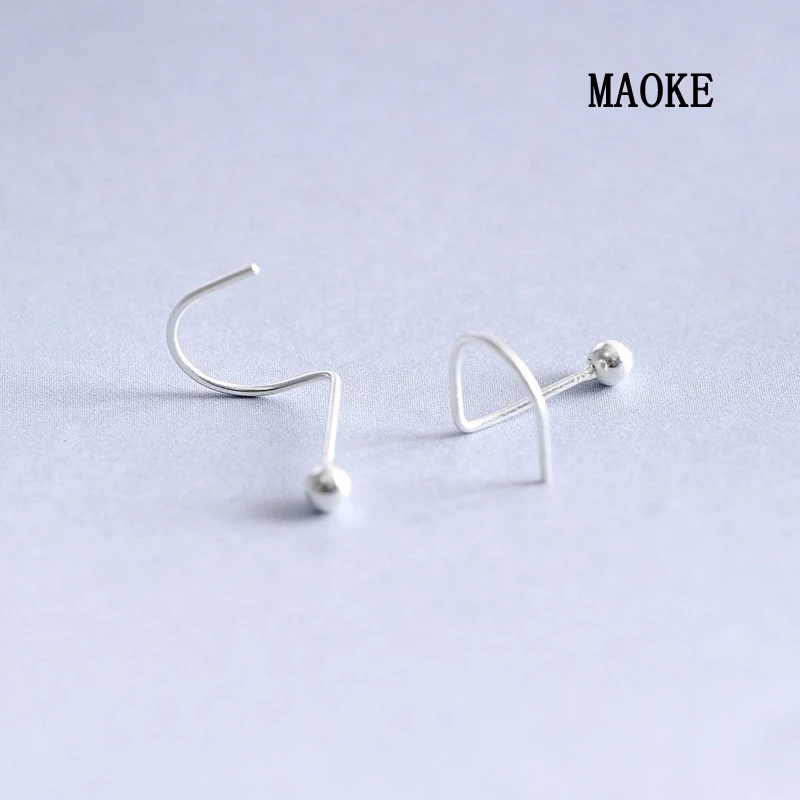 Акция минималистичные серьги в европейском и американском стиле с