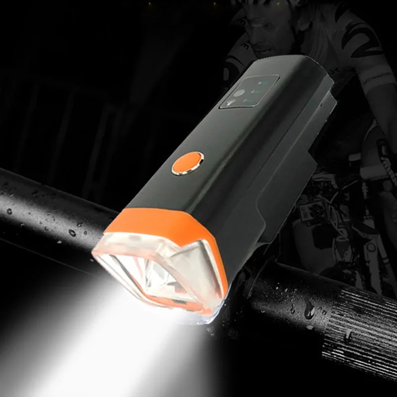 Новый 350лм Перезаряжаемый USB светодиодный велосипедный фонарь для велосипеда
