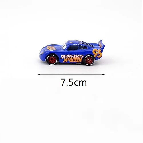 Disney Pixar Cars 3 No.95 потрясающая Синяя Молния Маккуин металлическая литая под