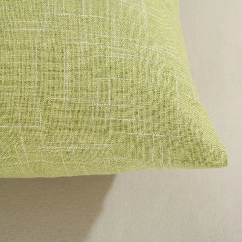 Декоративные подушки в современном стиле однотонные красные синие зеленые серые