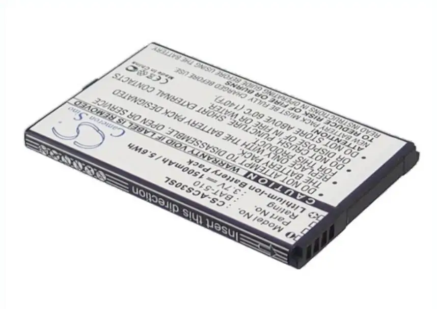 Аккумулятор Cameron Sino 1500 мАч для ACER Iconia Smart S300 BAT 510 BT0010S001|Аккумуляторы мобильных