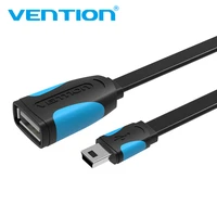 vention mini usb otg cable 0 1m 0 25m male mini usb to female usb otg adapter for gps camera mobile phone tablet u disk mouse