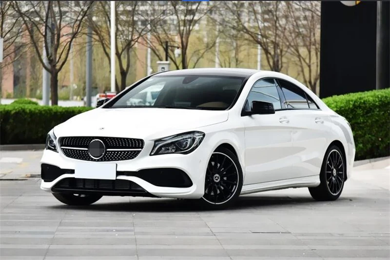Галогенная лампа Обновление все светодиодные передние фары для Mercedes-Benz CLA W117 фары Двойной Луч би-объектив СВЕТОДИОДНЫЙ drl