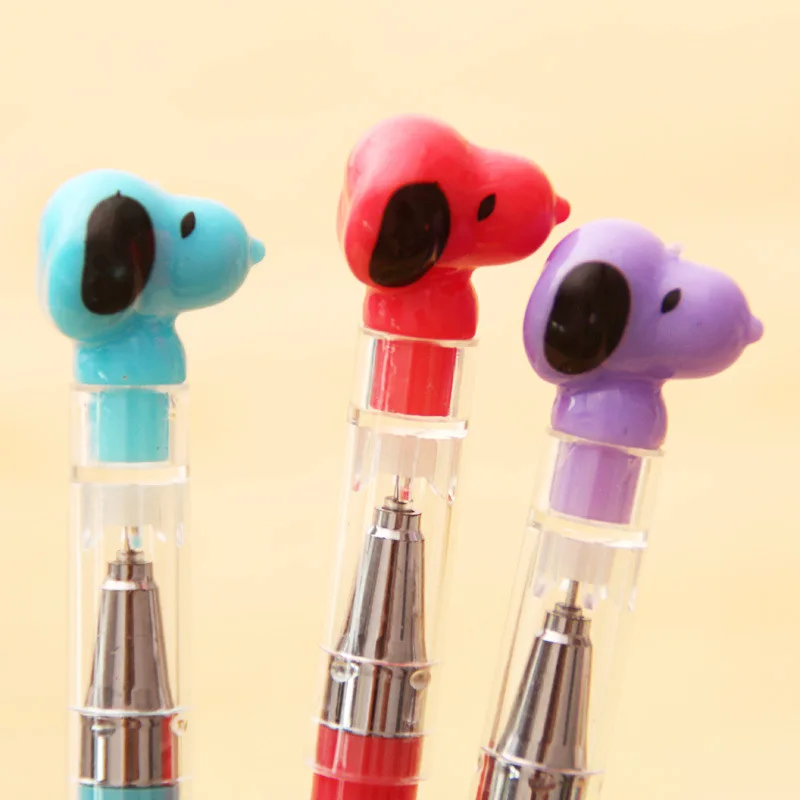 10 шт./партия милые школьные Мультяшные шариковые кавайные ручки корейские