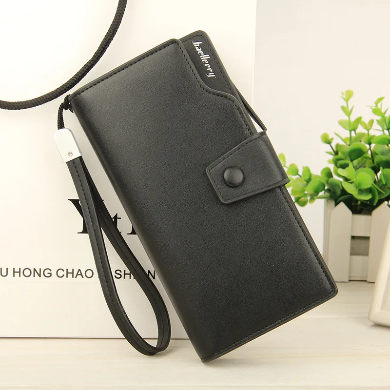 Baellerry designer fashion women's PU leather zipper long wallets ladies' high capacity mutifunction clutch wallet coin purse | Багаж и