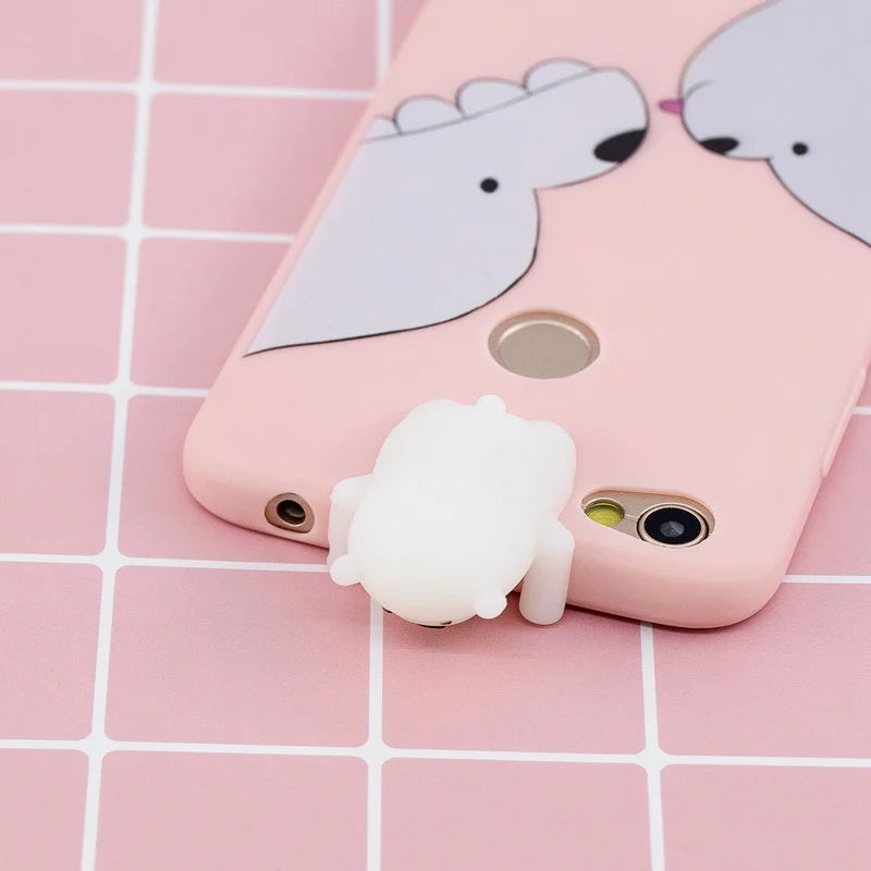 3D Pet Toys Cartoon Case For Xiaomi Redmi Note 5A Prime Slim Silicone Cases Cover |