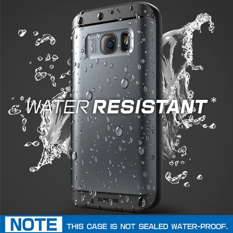 SUPCASE для Samsung Galaxy S7 чехол водостойкий полный корпус прочный Чехол со встроенным