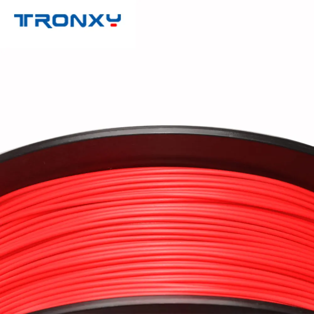 Red PLA 1KG Детали для 3D-принтера Tronxy 1,75 мм Пластик PLA нити 1 кг/рулон белый черный желтый красный цвет ЕС материалы для 3d печати - Цвет: Red PLA 1KG