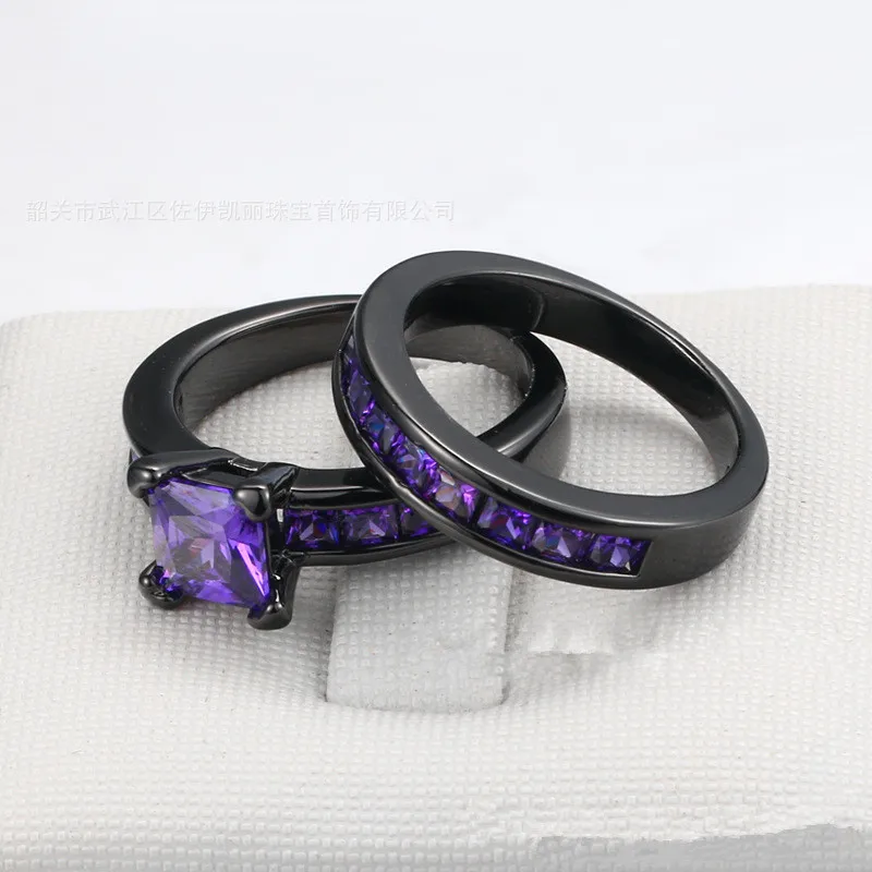 Кольца СС для женщин модные ювелирные изделия Черное золото 3 вида цветов розовое