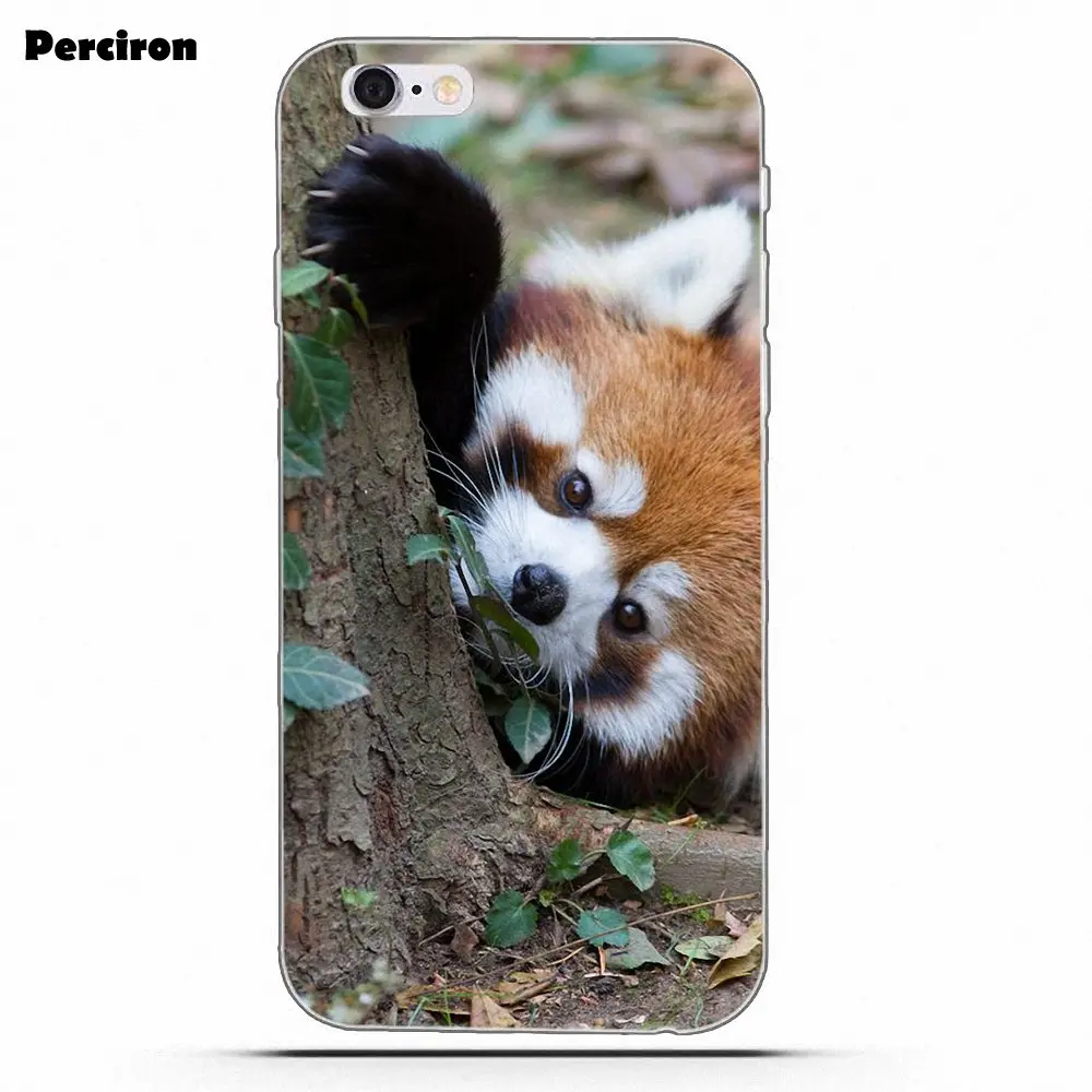Чехол Perciron Panda Bff из мягкого ТПУ с капом чехол для iPhone 4 4S 5 5C SE 6 6 S 7 8 Plus X Galaxy S5 S6 S7 S8 большое ядро II Prime Alpha
