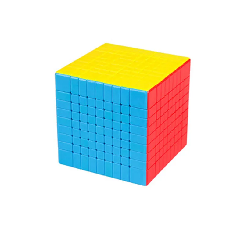 Многоцветный MuYu MF9 cube 9x9x9 скоростной Кубик Рубика для профессионалов твист хороший пазл игрушечные кубики для детей подарок соревнования magico Cubo 3 цвета - Цвет: Многоцветный