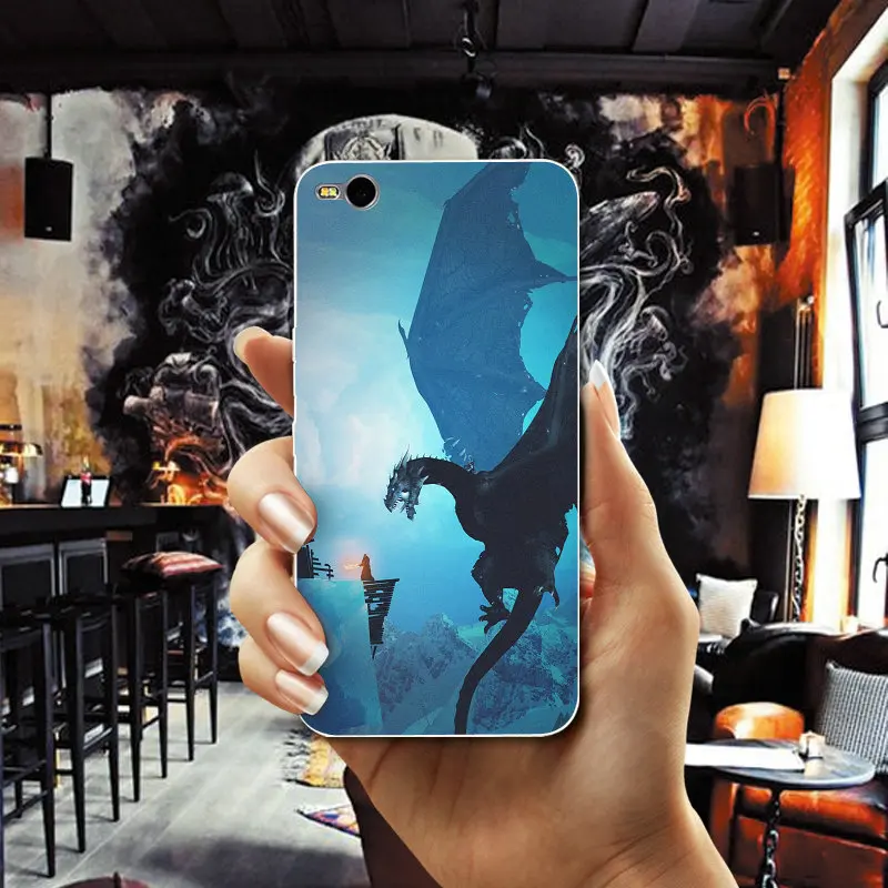 Игры Дракон рыцарь иллюстрации Мягкие TPU чехол для телефона htc один M7 M8 M9 M10 E9 плюс