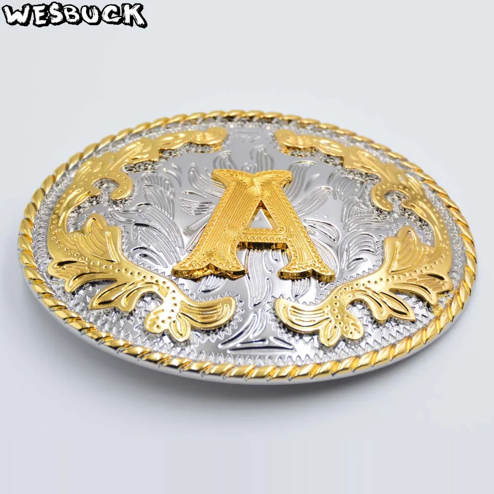 WesBuck бренд розничная продажа 6 разных Стиль Western Для мужчин Золотой Начальная