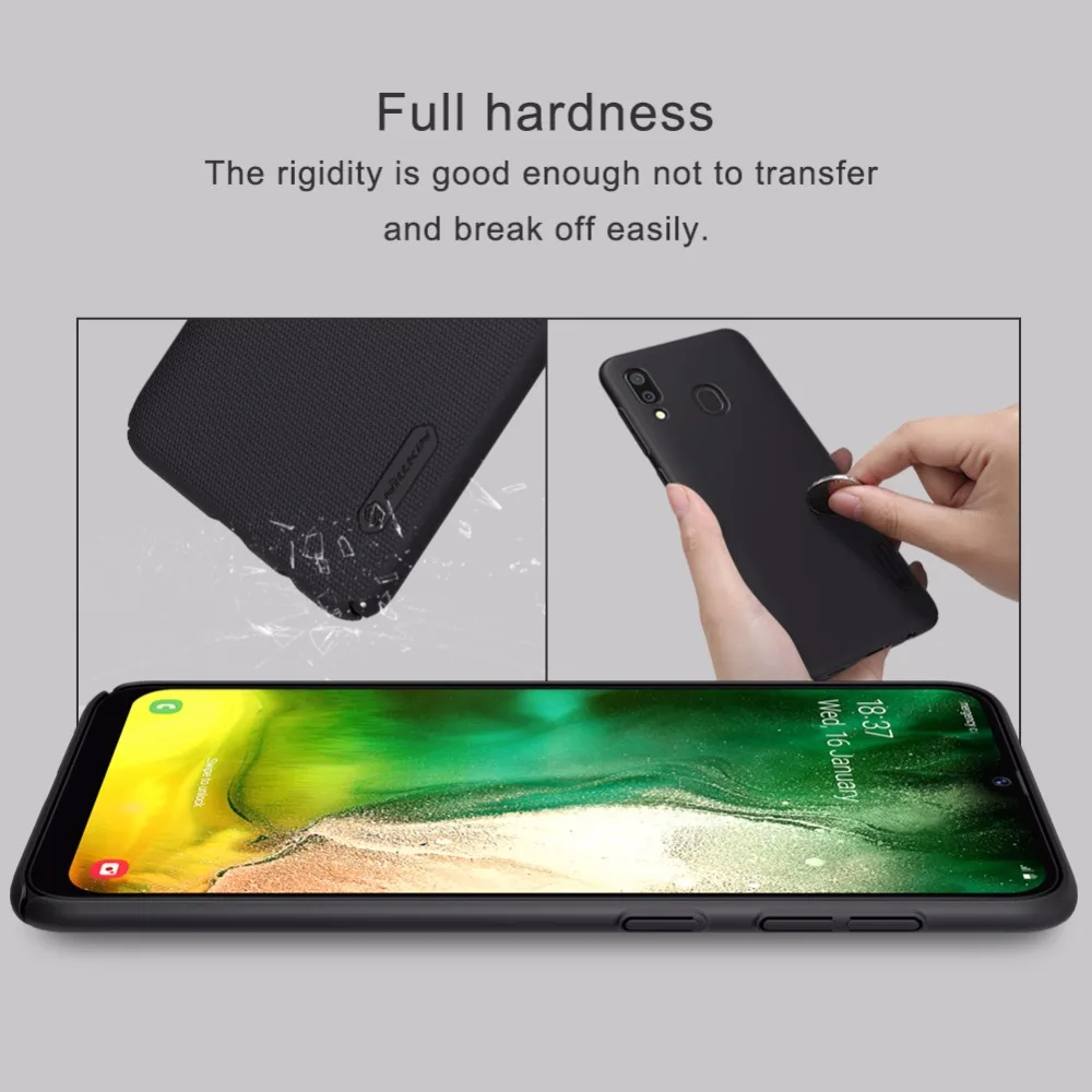 A30 чехол для Samsung Galaxy глобальная задняя крышка супер матовый защитный Nillkin