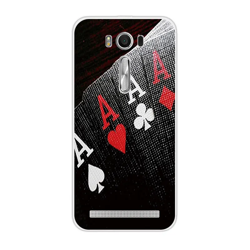 01 Для ASUS ZenFone 2 Laser ZE500KL чехол дизайн Улыбка силиконовый чехол на заднюю панель для Funda Asus ZE500KL телефон Капа Мягкий ТПУ чехол - Цвет: 01