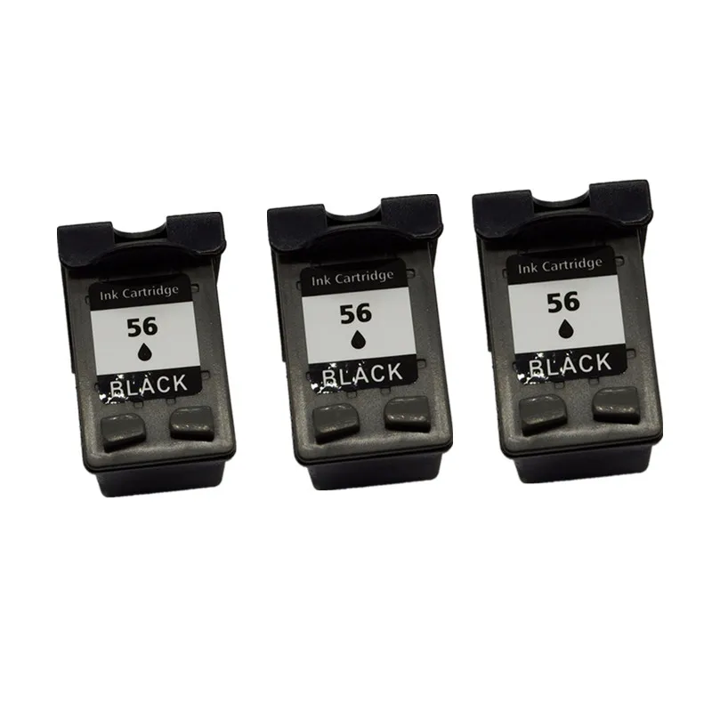 3 Black C6656A C6657A Восстановленные картриджи для HP56 57 XL HP56 HP57 с чернилами hp DESKJET 450CI 5145 5150 5151 5550 5551 5552 5650 5652 5655 - Цвет: 3 Black