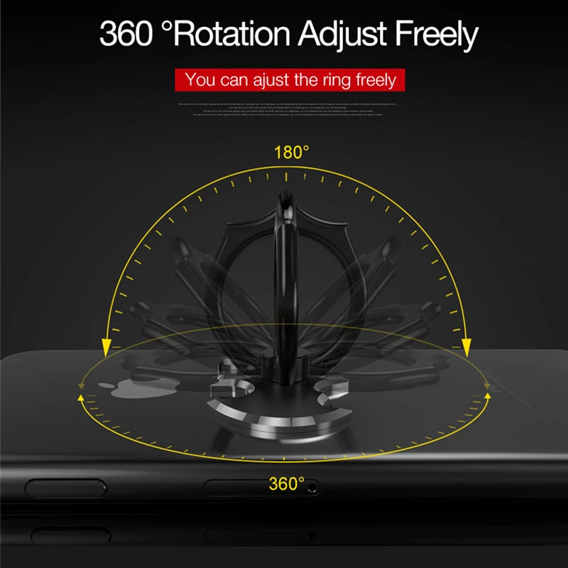 Bat Finger Ring Cell Mobile Phone Desktop Stand Mount For iPhone X Batman Metal Smartphone 360 Degree Universal | Мобильные телефоны