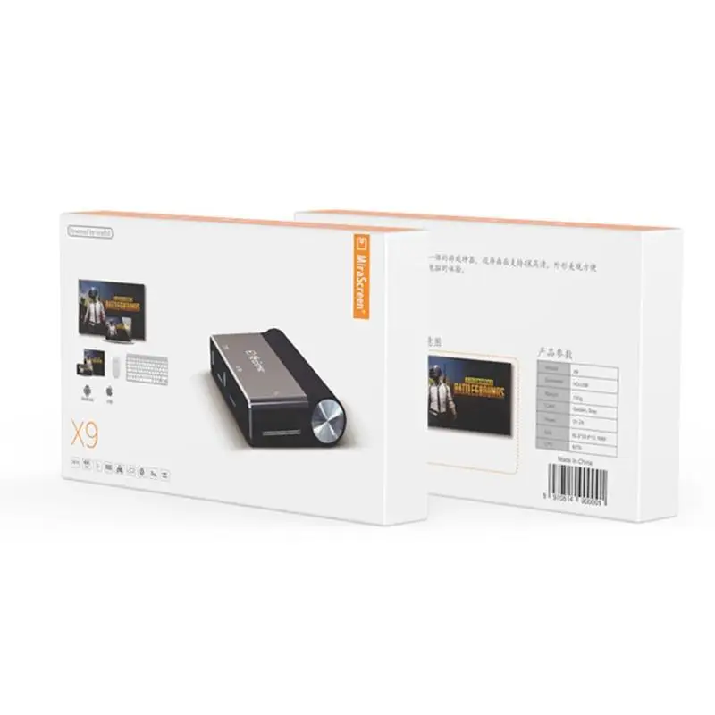 X9 Mirascreen 4 K AM8272 HD дисплей ключ мобильная игра расширитель зеркальное устройство Поддержка ручки клавиатуры и мыши 65x33x12 мм