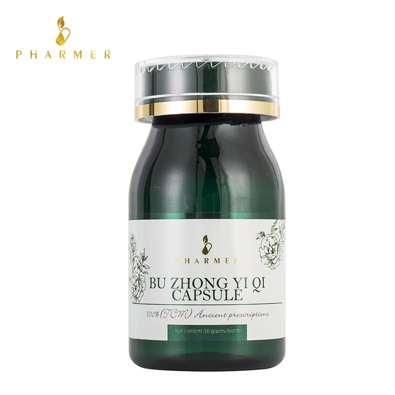 

Pharmer Bu Zhong Yi Qi капсулы повышают иммунитет, защищают печень, сердца, почки и восстанавливают поврежденные клетки, задерживая старение. 50 шт.