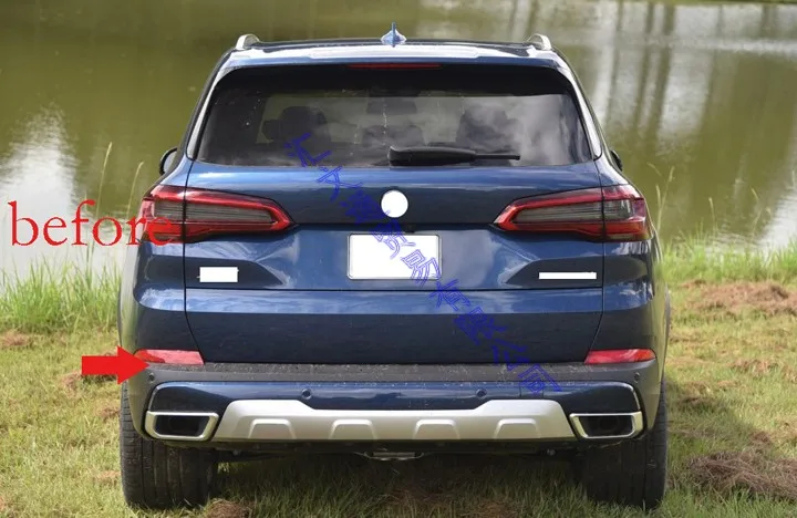 Для BMW X5 G05 2019 2020 Нержавеющая сталь защита заднего бампера оконные пороги внешние