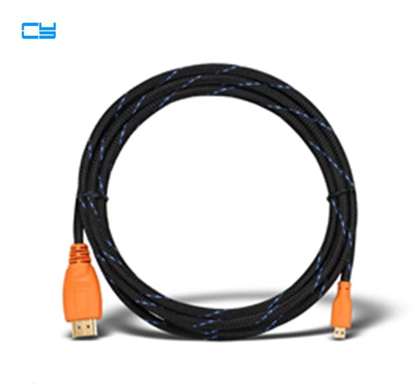 HDMI To Micro D типа оптоволоконного кабеля 1 5 м/3 м/5 м 4 V 3D 1080P Ethernet для Onda oBook 10 / V820w V975S Lenovo