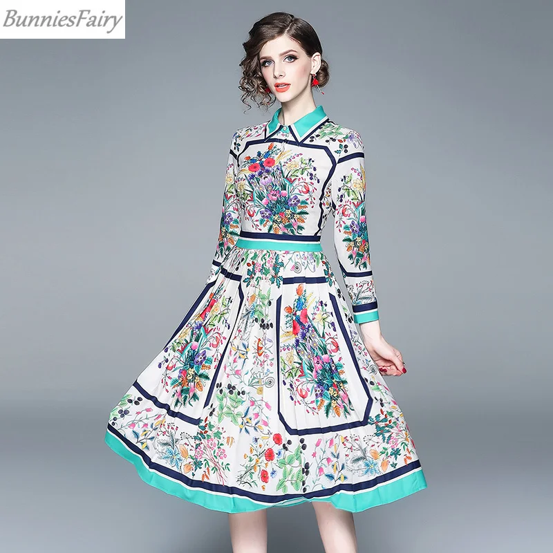 BunniesFairy 2019 весеннее женское зеленое черное винтажное Ретро Тропическое Цветочное