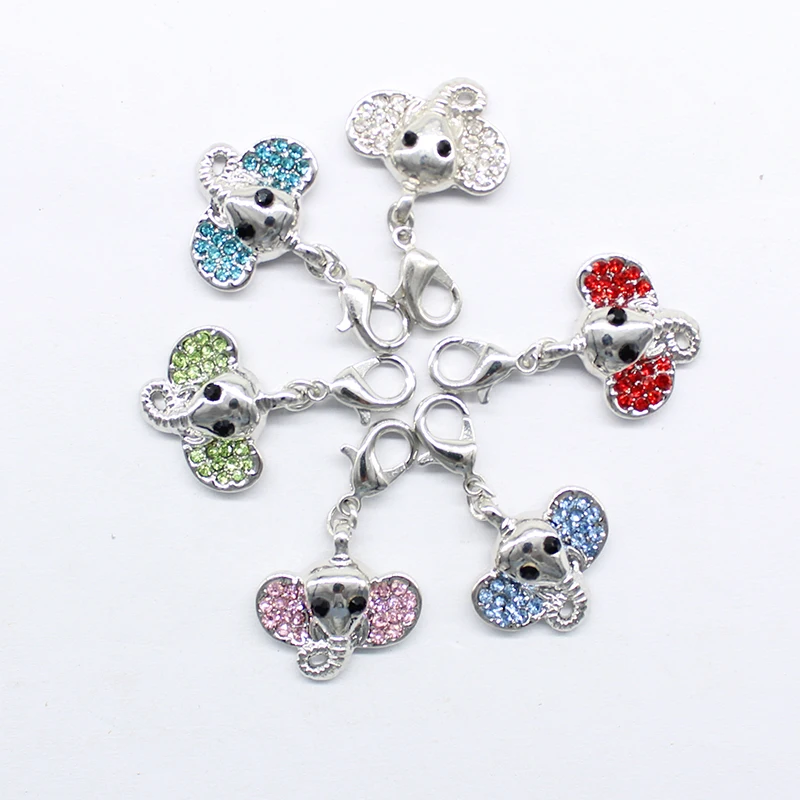 2016 Классическая модная подвеска в виде слона альтштатта скалы карабина