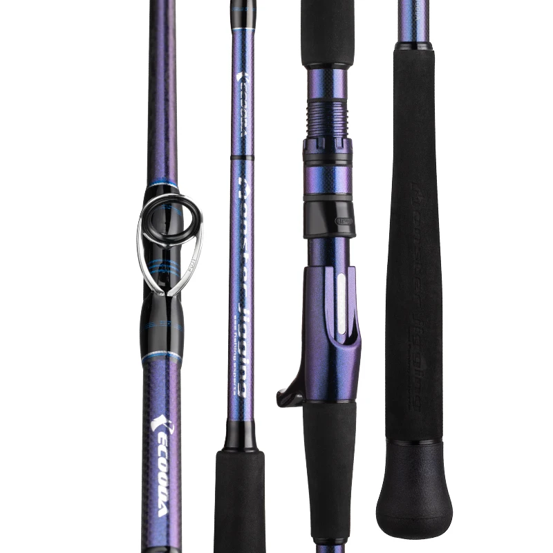 Новый джиггинг-стержень ECOODA Monster полностью части Fuji односекционный EMJ 1 55 м/1 6 68 м