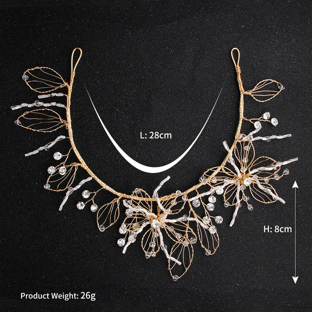 Свадебный креативный головной убор свадебная корона для невесты с кристаллами