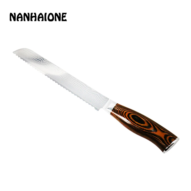 NANHAIONE Высший сорт нож для хлеба кухонные хлебобулочные Инструменты ножи с